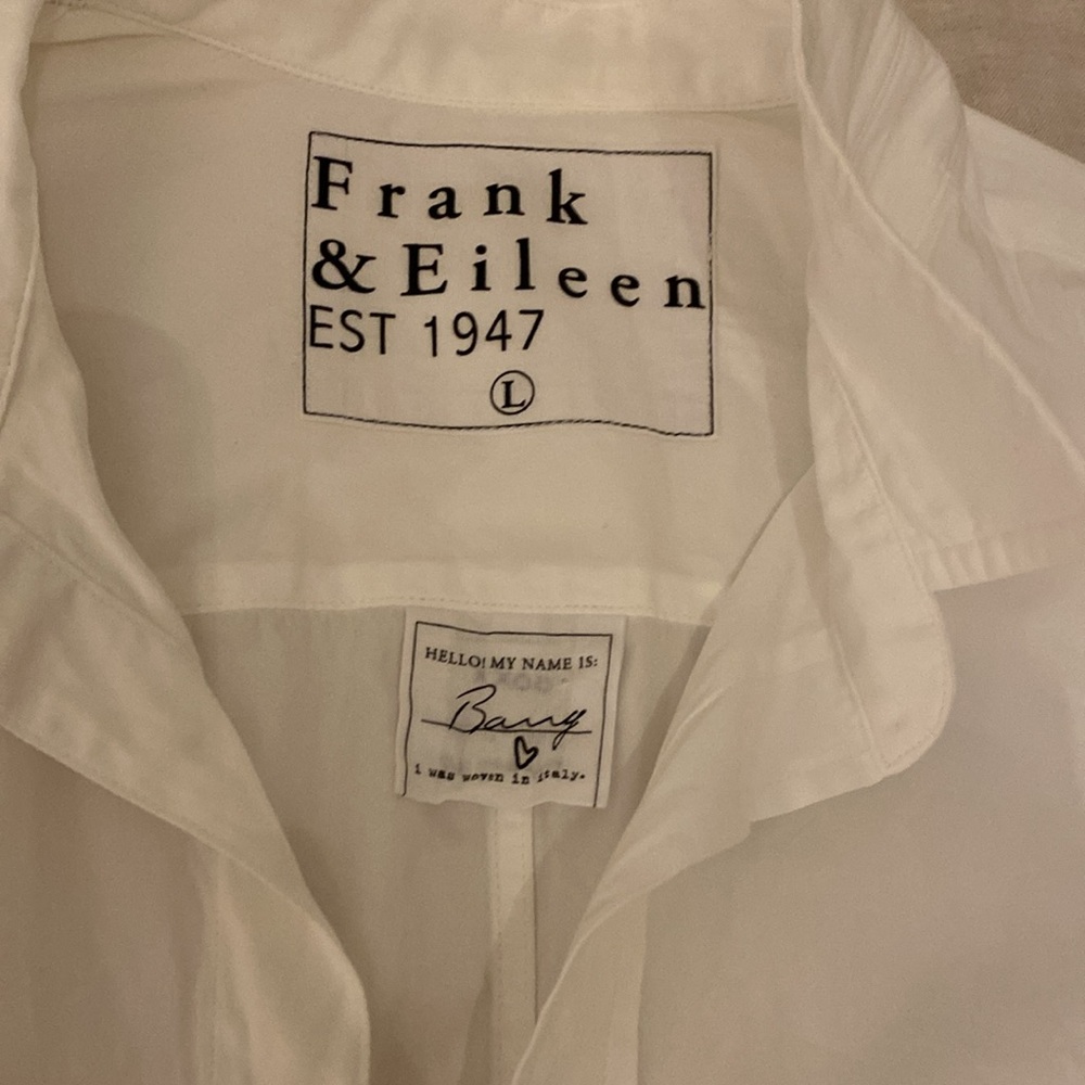 Frank & Eileen White Button Down Shirt - Picture 3 of 7